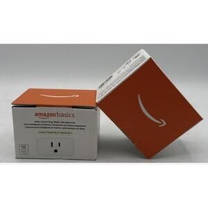 Amazon Basics Indoor Smart Plug 4 Pack with Alexa